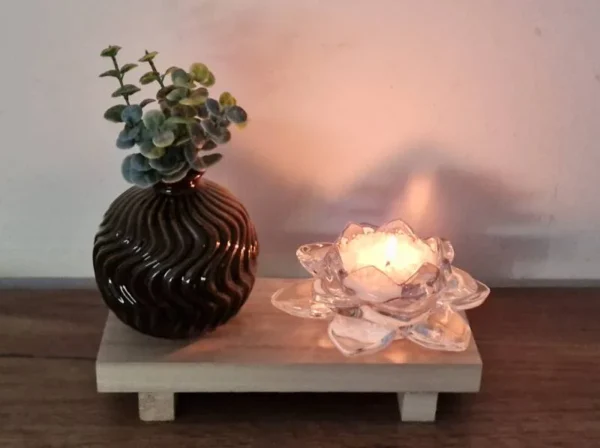 Klein Houten Plateau - Decoratieve Basis voor Jouw Creaties - Afbeelding 3