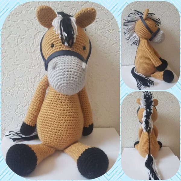 Gehaakte paardenknuffel - Afbeelding 4