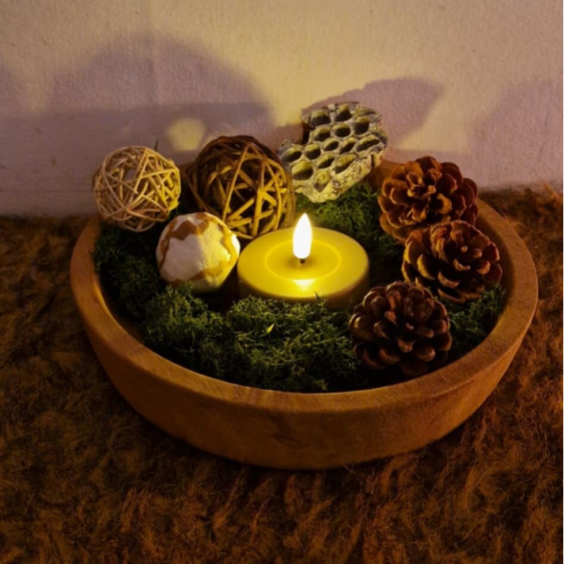 Maxi theelicht Countryfield - Afbeelding 3