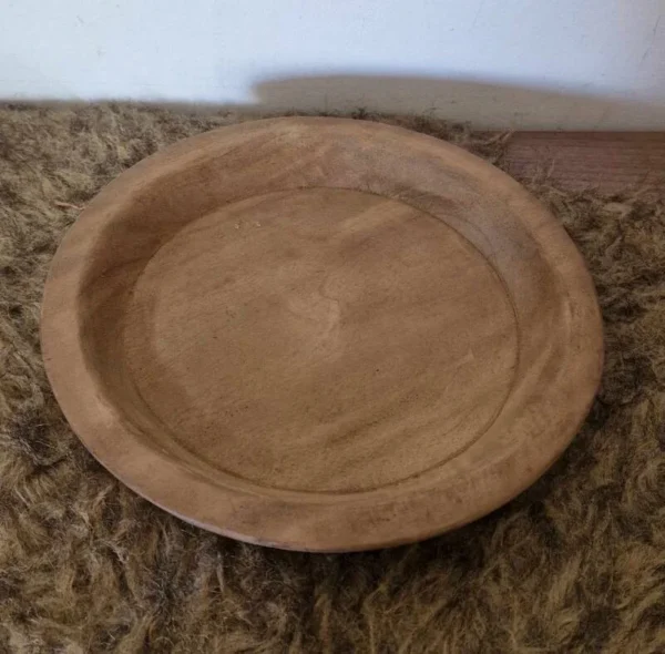 Ronde houten schaal - Afbeelding 5