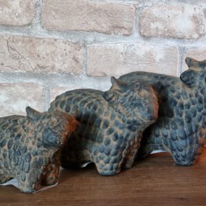 Schotse hooglanders in 3 maten