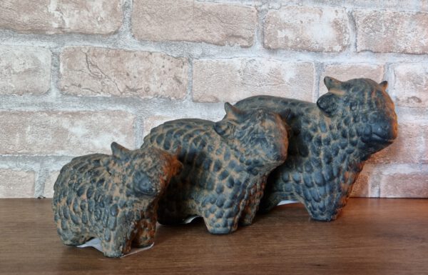 Schotse hooglanders in 3 maten